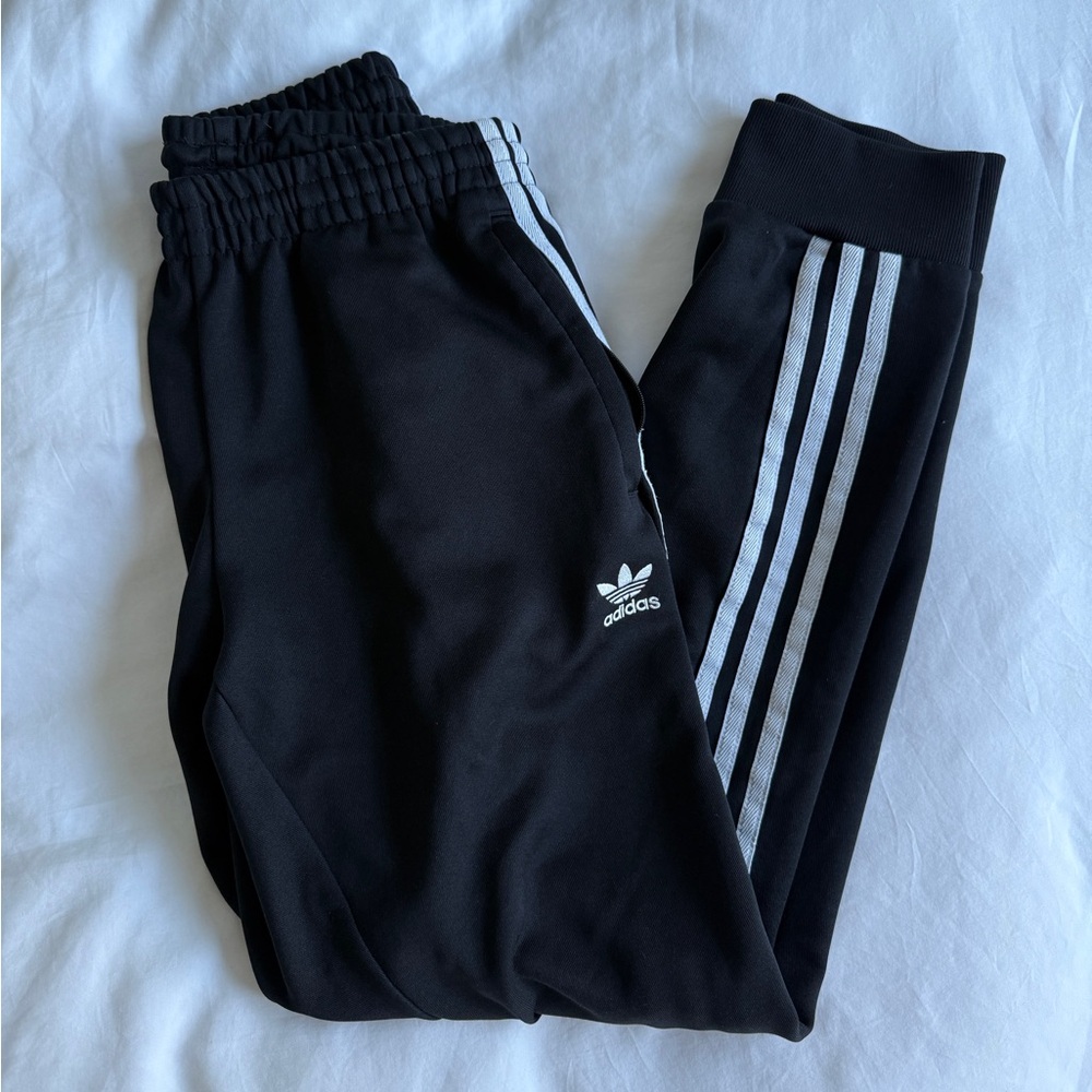 Adidas Black Jogger Sweatpants